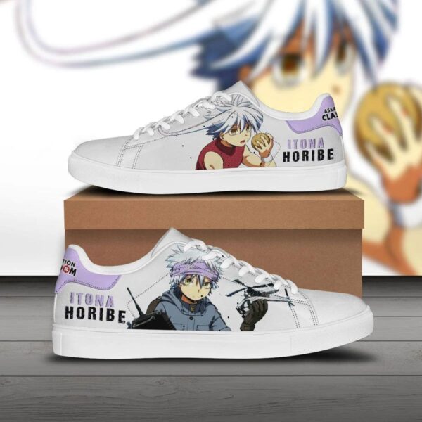 itona horibe skate sneakers assassination classroom custom anime shoes 1 cj5g3o