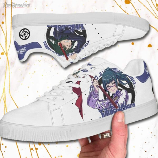 jujutsu kaisen maki zenin stan smith shoes custom anime sneakers 3 lmfaif