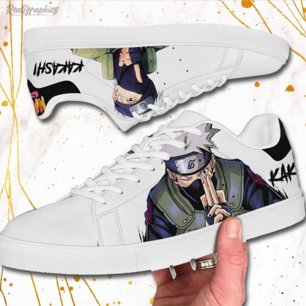 kakashi skate sneakers custom naruto anime shoes 2 hzaqty