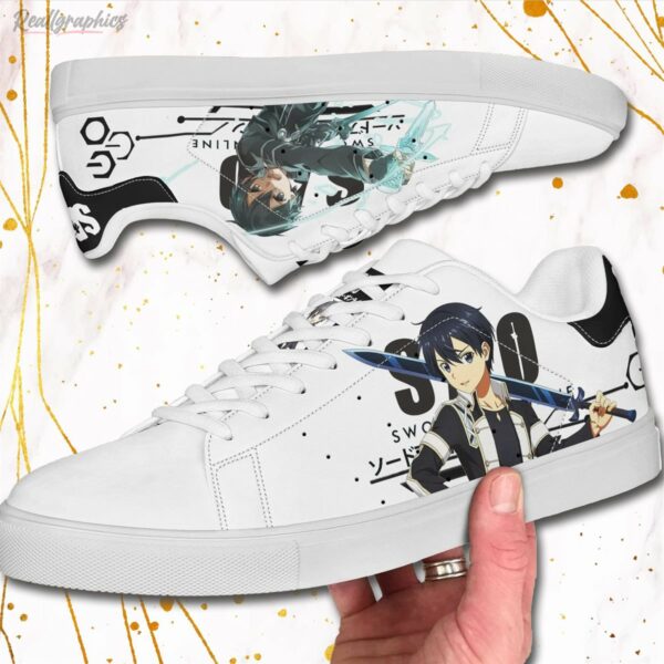 kazuto kirigaya sneakers custom sword art online anime stan smith shoes 3 g1ekto
