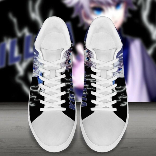 killua assassin mode skate sneakers hunter x hunter custom anime shoes 3 ppndwg