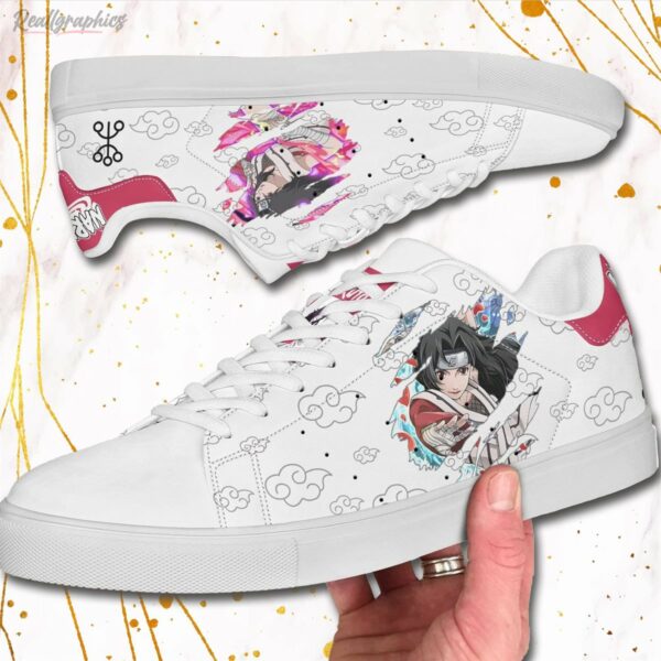 kurenai yuhi sneakers custom naruto anime stan smith shoes 2 rslicy