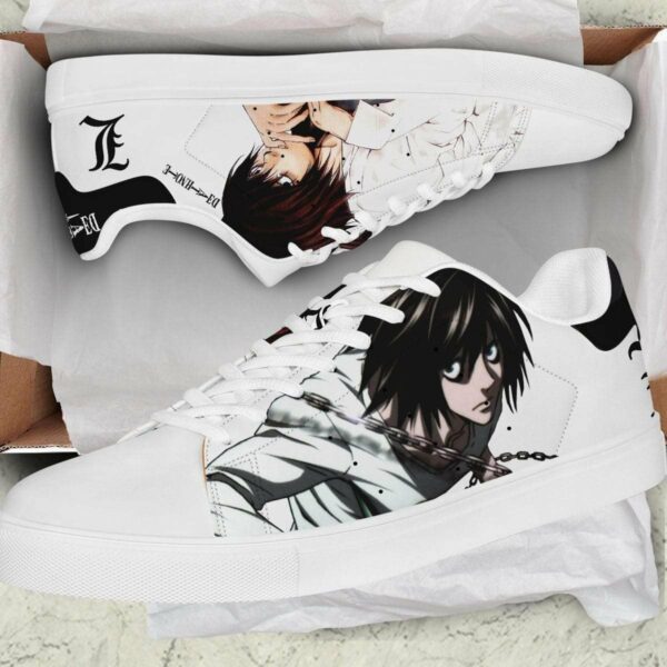 l lawliet skate sneakers custom death note anime shoes 2 kqizqt