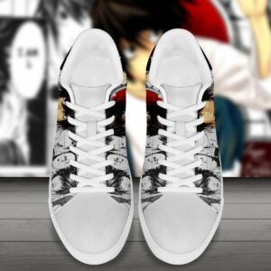 l lawliet skate sneakers death note custom anime shoes 3 cy4gwq