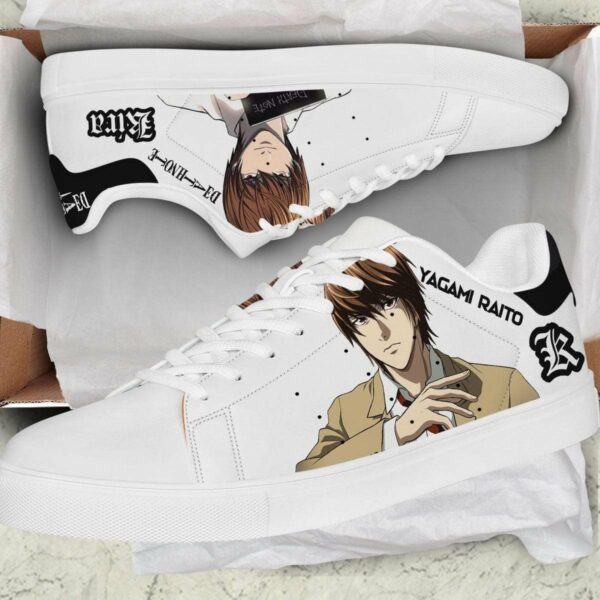 light yagami skate sneakers custom death note anime shoes 2 s5i26d