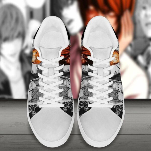 light yagami skate sneakers death note custom anime shoes 3 r1lfro