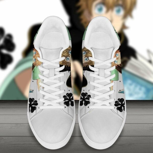 luck voltia skate sneakers black clover custom anime shoes 3 ntndzv