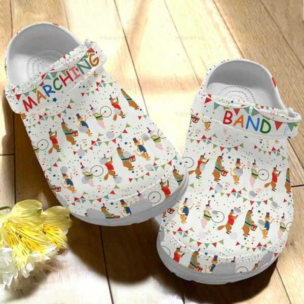 marching band cute animal classic clogs shoes gfyghb