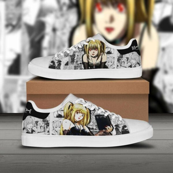 misa amane skate sneakers death note custom anime shoes 1 u9dvnp
