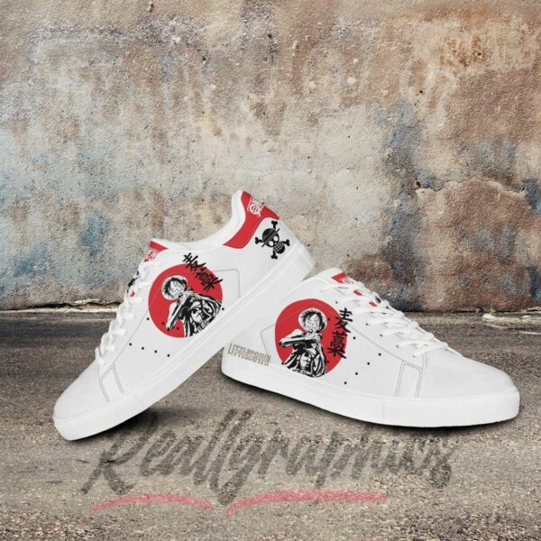 monkey d. luffy sneakers custom one piece anime shoes 4 oettro