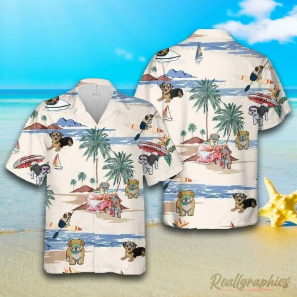 morkie summer beach hawaiian shirt aloha shirt t2huxq