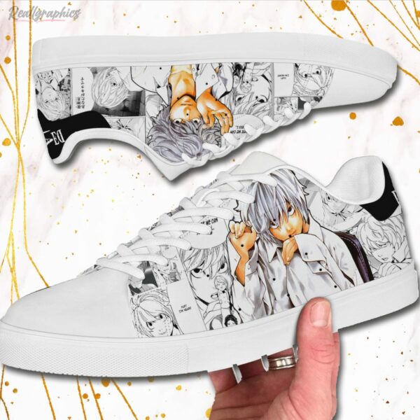 near skate sneakers death note custom anime shoes 2 odowth