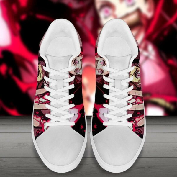 nezuko kamado skate sneakers custom demon slayer anime shoes 3 tbncab