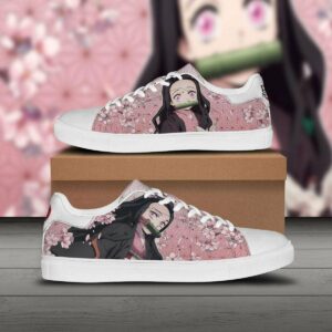 nezuko shoes anime sneakers demon slayers low top stan smith shoes 1 bmgclc