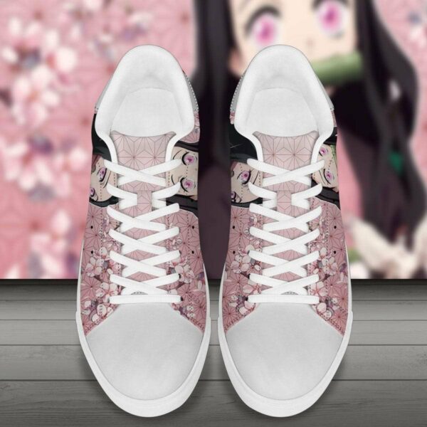 nezuko shoes anime sneakers demon slayers low top stan smith shoes 3 gvtnrs