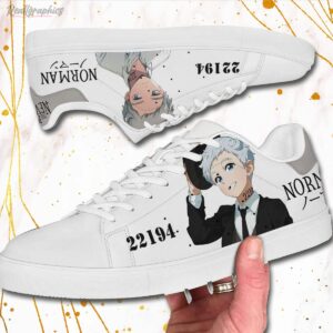 norman skate sneakers the promised neverland custom anime shoes 2 vedy5x