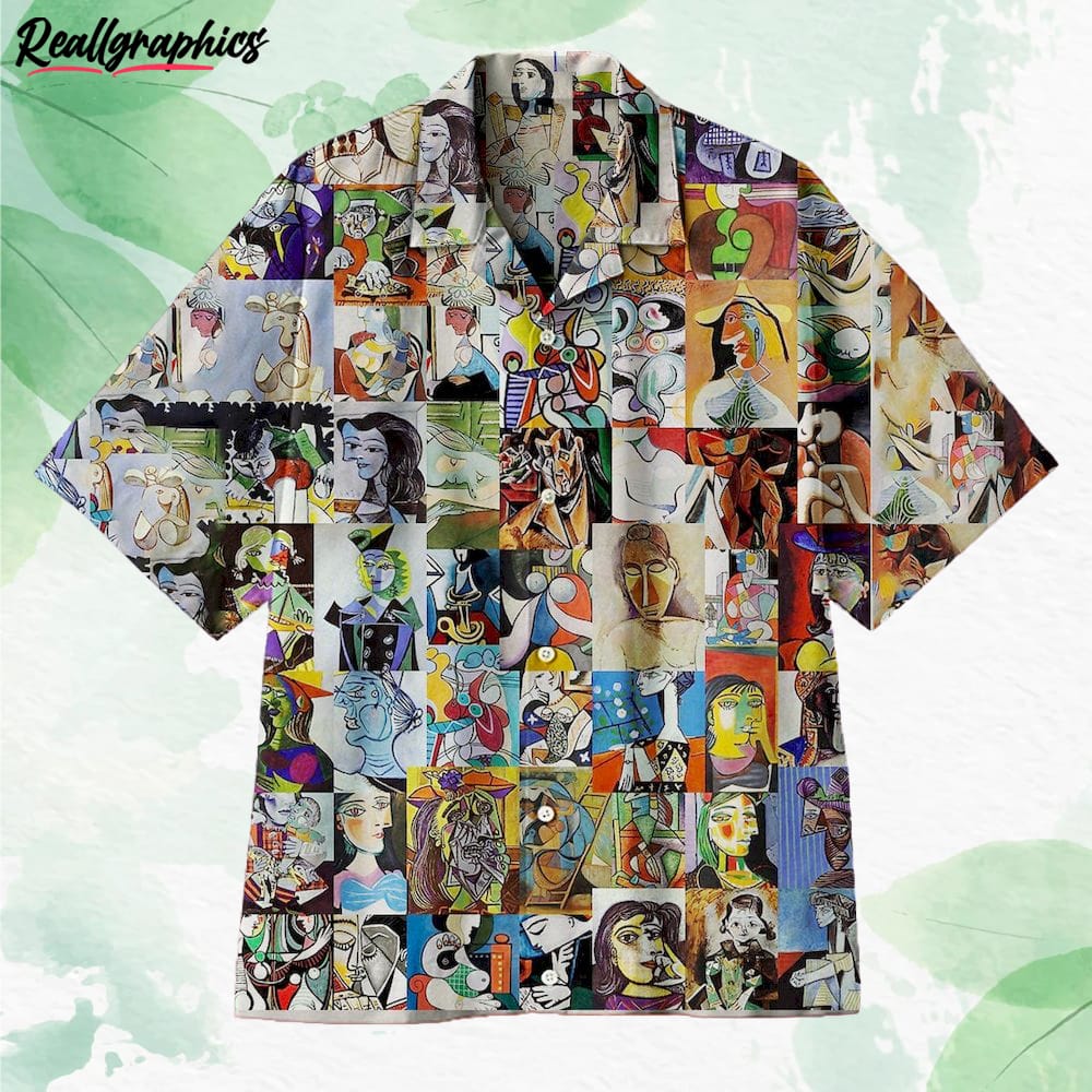 Pablo Picasso Poster Retro Hawaiian Shirt