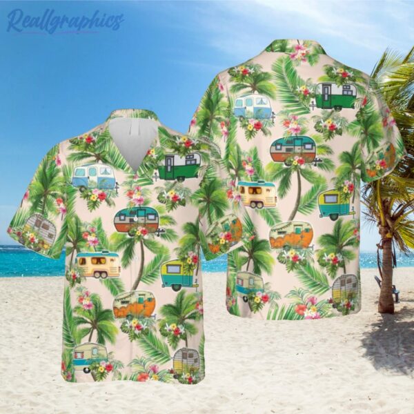 palm trees and recreational vehicles hawaiian shirt camping outfit 1 iw4bb1