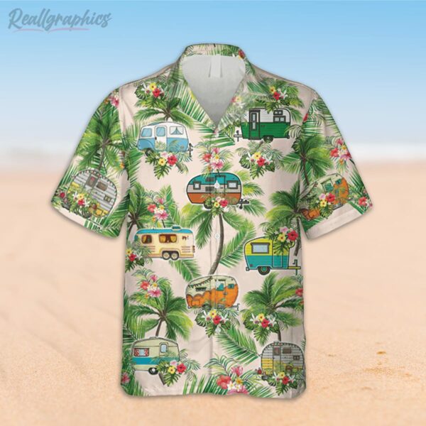 palm trees and recreational vehicles hawaiian shirt camping outfit 2 mrcuqt