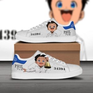 phil skate sneakers the promised neverland custom anime shoes 1 cj8htp