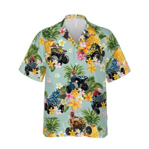pineapple atv motorhawaiian shirt beach shirt off road shirt 2 br0dyf