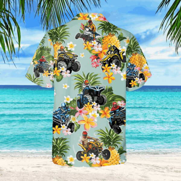 pineapple atv motorhawaiian shirt beach shirt off road shirt 3 kfbmvi