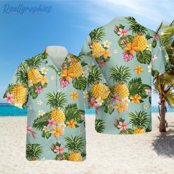 pineapple green hawaiian shirt cool shirt summer shirt 1 rmzafj
