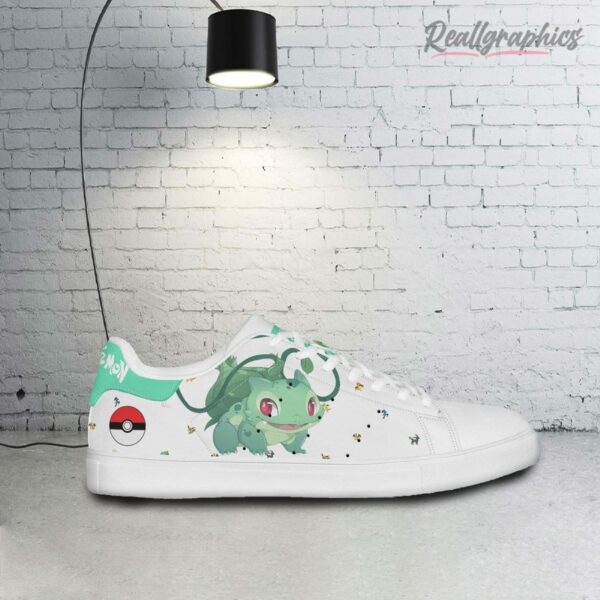 pokemon bulbasaur stan smith shoes custom anime sneakers 2 ckak65