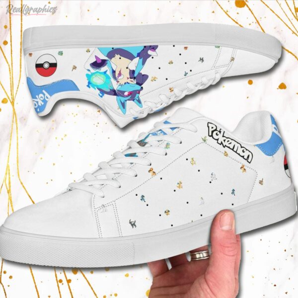 pokemon lucario stan smith shoes custom anime sneakers 4 gs4gad