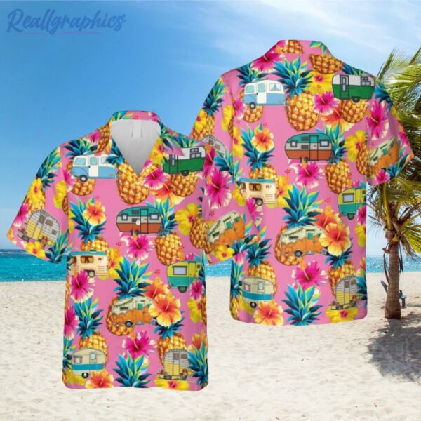 recreational vehicles hibicus pink hawaiian shirt gift for camping 1 rjiaok
