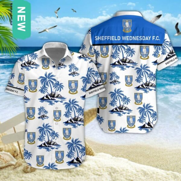 sheffield wednesday fc and beach shorts hawaiian shirt hz0yuf