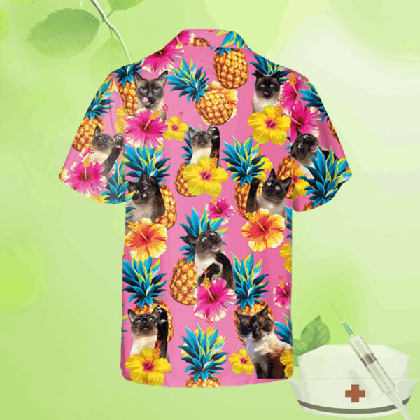 siamese kitties pink hawaiian shirt 3 e8aklo