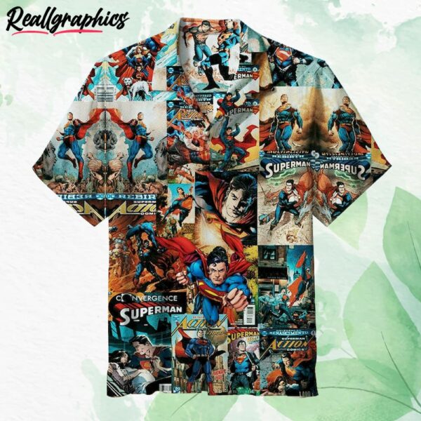 superman film poster hawaiian shirt ryojhv