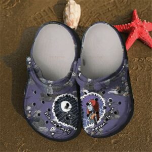 the nightmare before christmas love gifts flower classic clogs shoes e4b41h