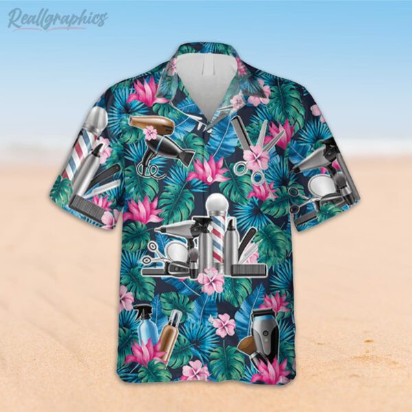 tropical barber hawaiian shirt vintage reyn spooner 2 kjiyyj