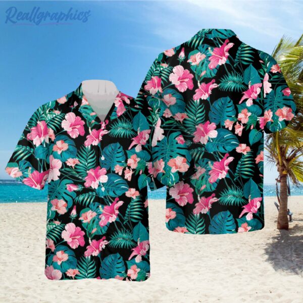 tropical hibicus hawaiian shirt summer shirt for men 1 gwjptj