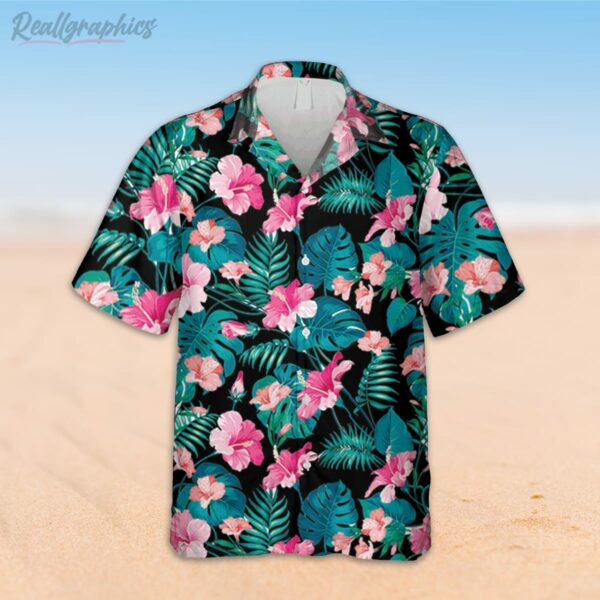 tropical hibicus hawaiian shirt summer shirt for men 2 oywk5t