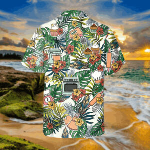 tropical plants bakery hawaiian shirt 3d print bakering shirt 3 fayvob
