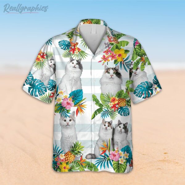 tropical plants turkish van cat hawaiian shirt 2 gtdj6j