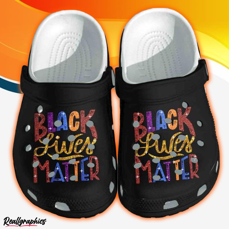 Vintage Blm Shoes Black Lives Matter Classic Clog Birthday For Women ...