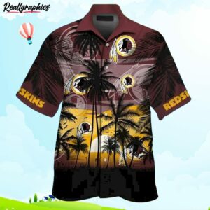 washington redskins tropical hawaiian shirt c7yaa4