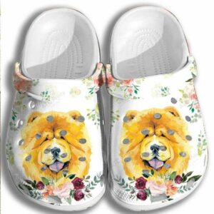 yellow dog clog shoes for men women flower animal shoes clogbland jnoqx3