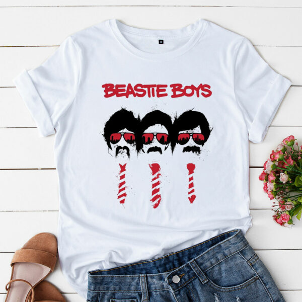 a t shirt white beastie boys uybq2b