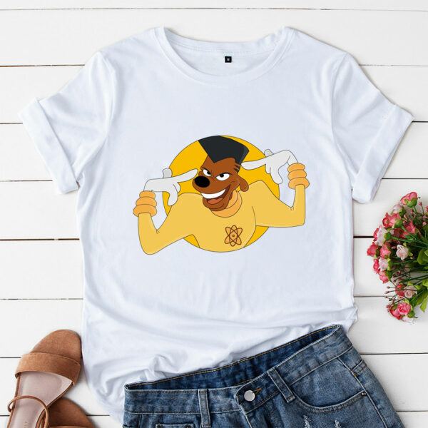 a t shirt white powerline from a goofy movie t shirt kc9bhy