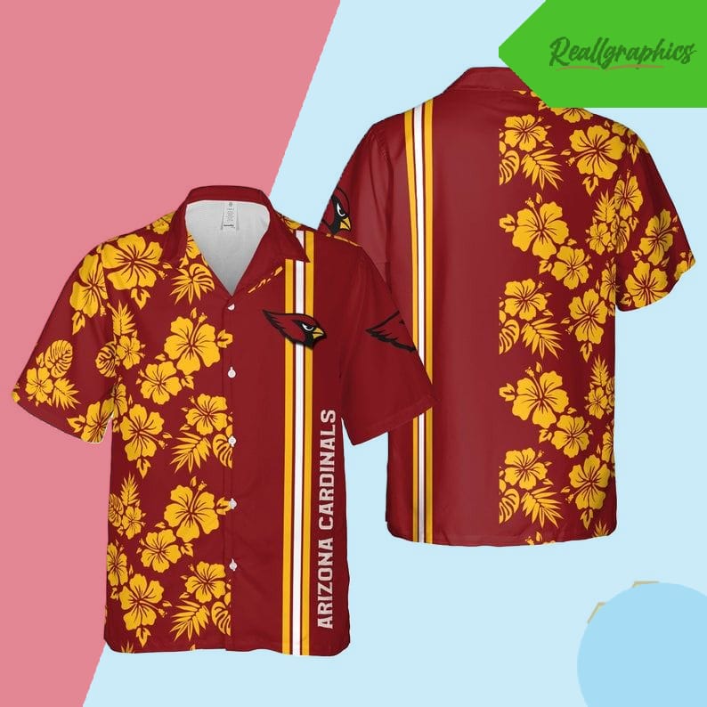 Arizona Cardinals Tropical Pattern Shirt