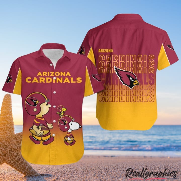 Arizona Cardinals X Snoopy Hawaiian Shirt