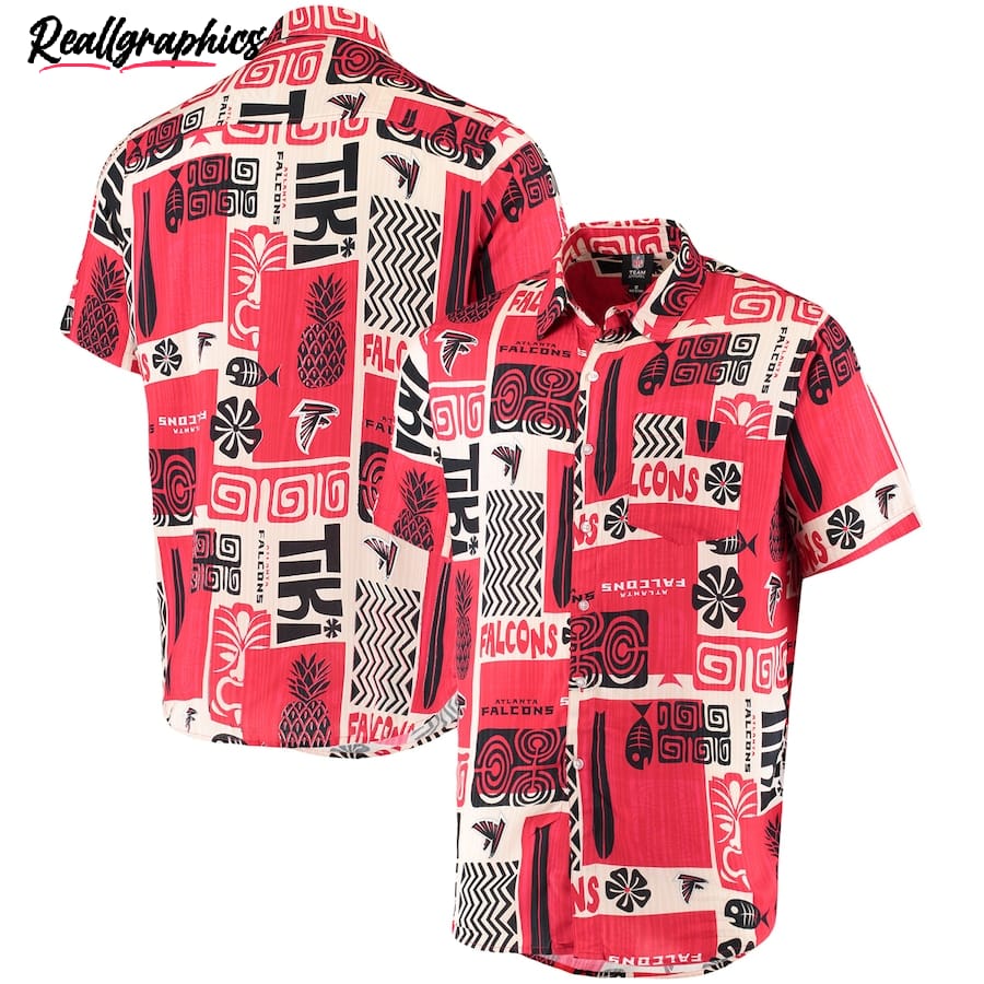Atlanta Falcons Team Tropical Pattern Shirt