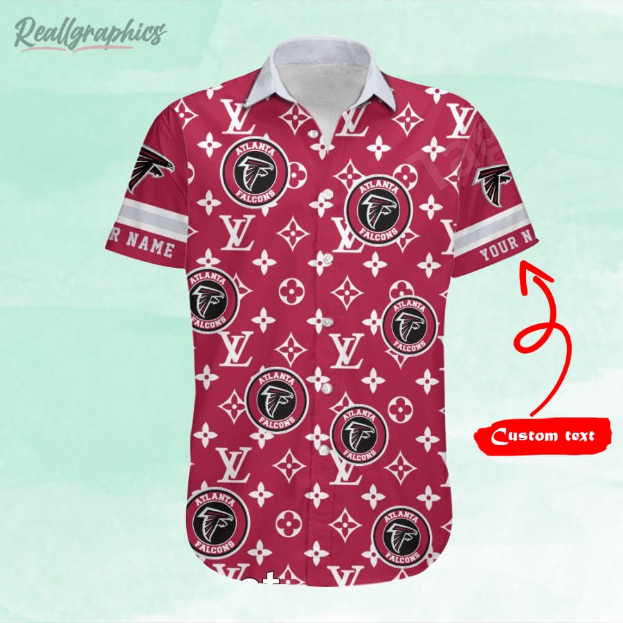 Atlanta Falcons x Louis Vuitton Custom Hawaiian Shirt