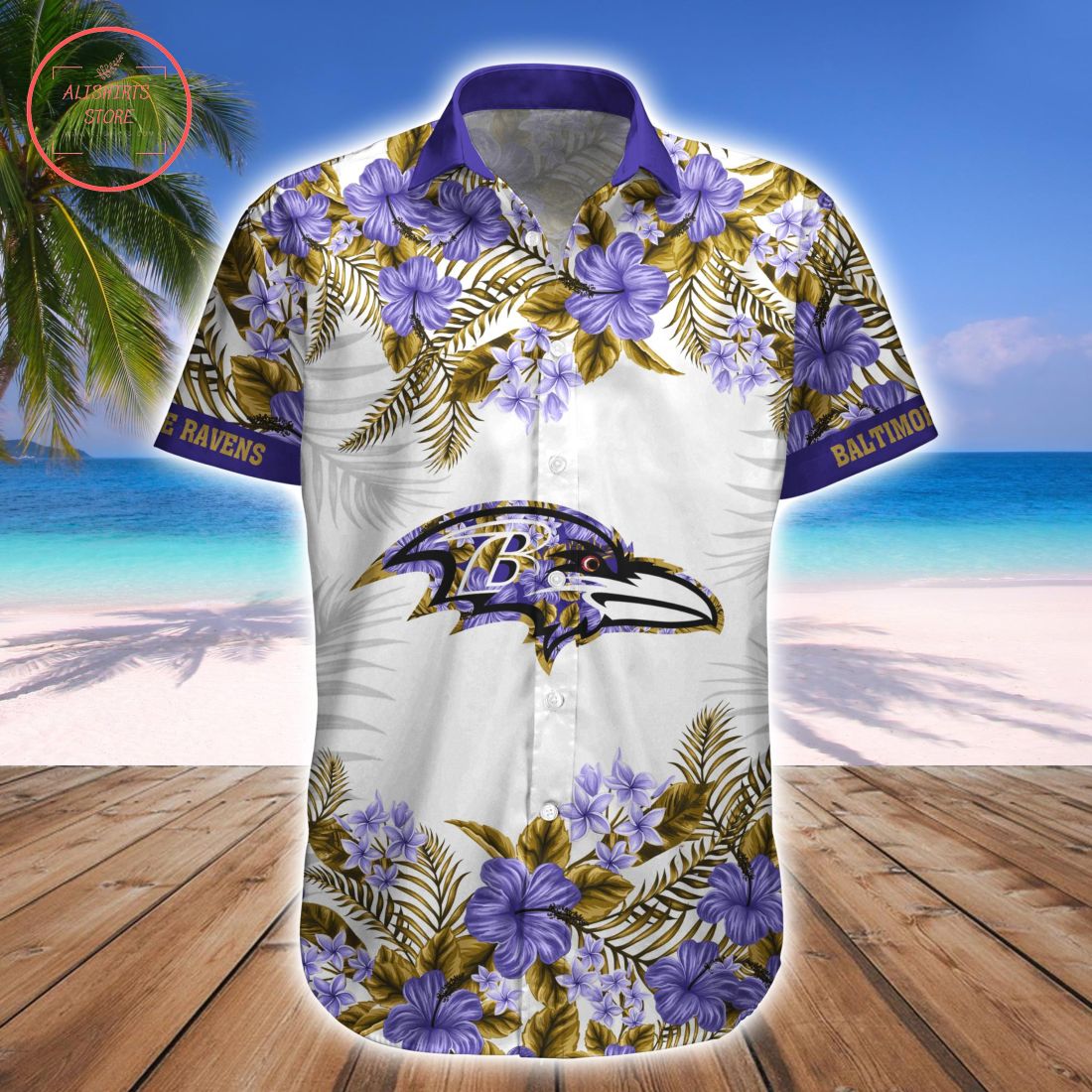 Ravens Orioles Hawaiian Shirt And Shorts