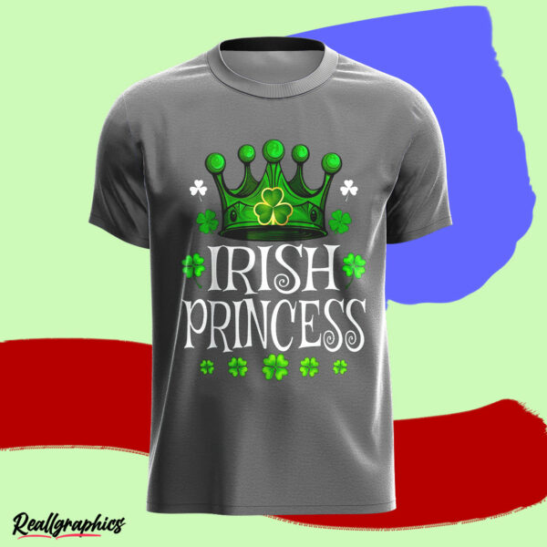 dark heather t shirt st patricks day irish princess oekbbi